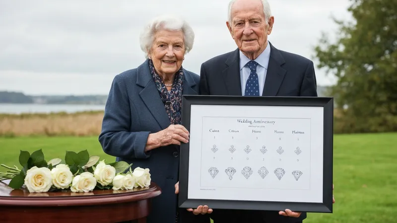 Quelle noce pour 60 ans de mariage ? Noces de diamant